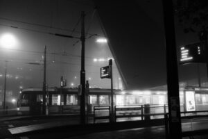 First of the day. No track limits. Rotterdam lightrail. Richard Richter Photography